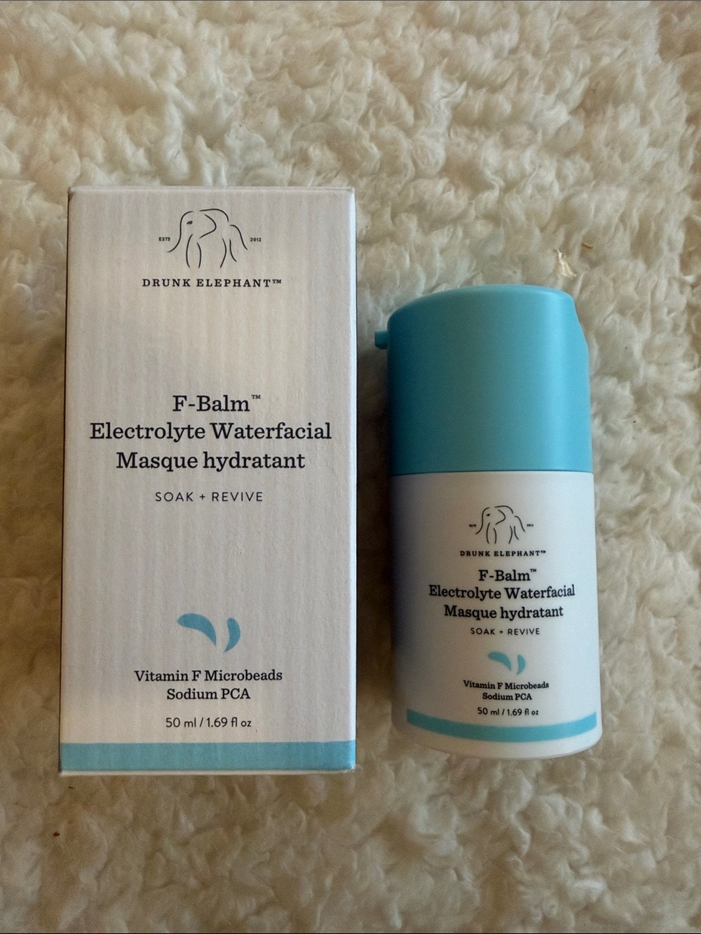 Drunk Elephant F-Balm Electrolyte Waterfacial Masque